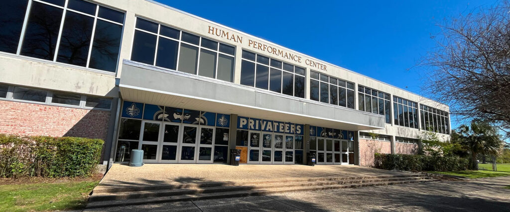 Front of the Human Performance Center